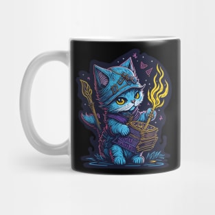 Kitten Wizard III Mug